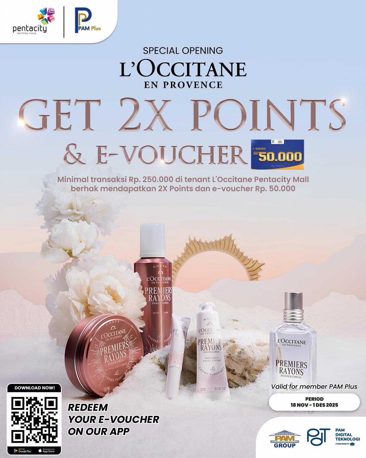 [BPN] Special Opening L'Occitane at Ground Floor Pentacity Mall ✨